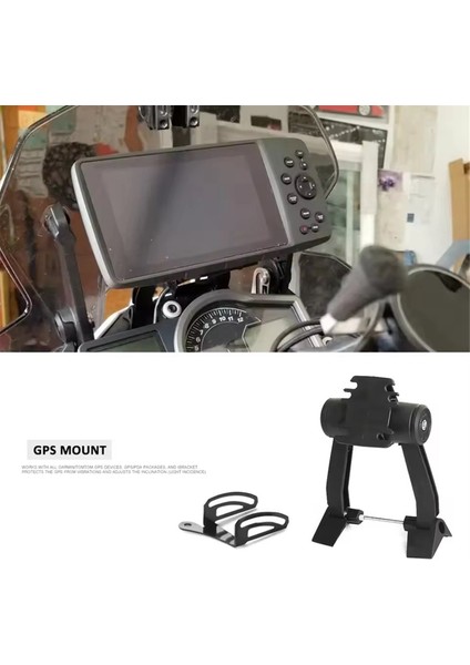 Motosiklet Gps Dağı Navigasyon Braketi Tutucu Telefon Braketi Için 1190 Macera R 1090 Macera 1050 Macera (Yurt Dışından) indirimleri