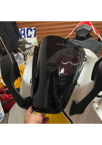 Motosiklet Yarış Cam Saptırıcı Cam Rüzgar Deflektörü Yamaha Yzf-R1 R1M YZF-R1M 2020-2024 Siyah (Yurt Dışından) fırsatları