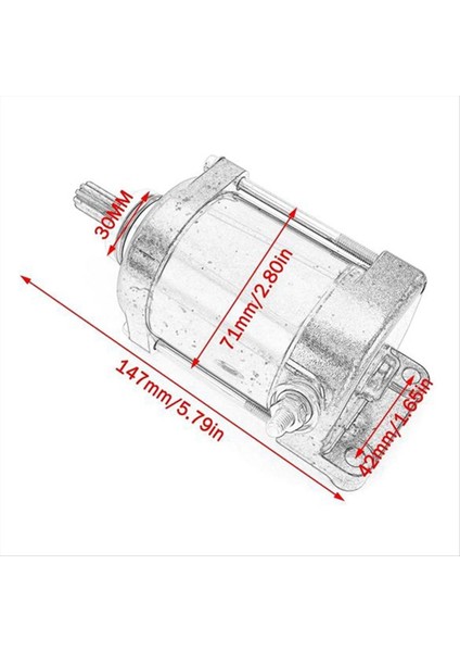 Marş Motoru Marş Motoru Motor Motosiklet Aksesuarları Bmw G 310 Gs (0G02, 0G12) G 310 R (0G01, 0G11) 12418559627 (Yurt Dışından) fırsatları