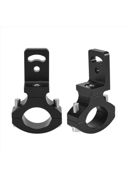 2 Adet Evrensel Gidon 22 25MM 7/8 Inç Motosiklet Far Braketi Spot Tutucu Boru Kelepçesi Cafe Racer Chopper Için (Yurt Dışından) modelleri