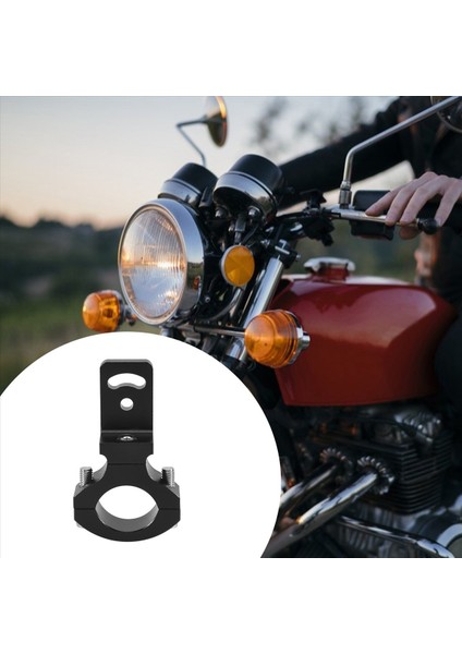 2 Adet Evrensel Gidon 22 25MM 7/8 Inç Motosiklet Far Braketi Spot Tutucu Boru Kelepçesi Cafe Racer Chopper Için (Yurt Dışından) indirimleri