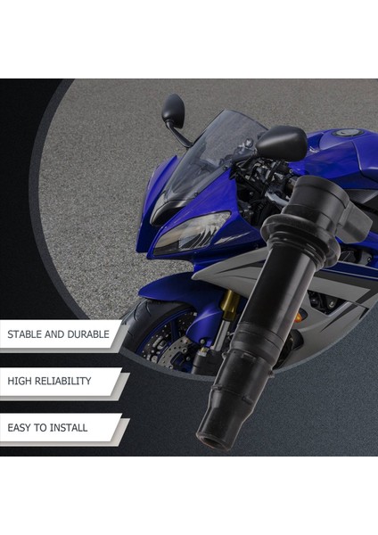 Ateşleme Bobini 5VY-82310-00-00 F6T558 Yamaha Yzf-R6 YZF-R6S Yzf-R1 Fz1 Vmax 1700 Fzs1 Motosiklet Aksesuarları 4 Paket (Yurt Dışından) modelleri