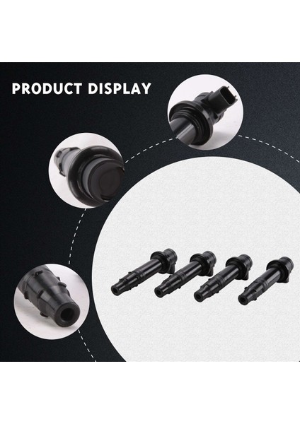 Ateşleme Bobini 5VY-82310-00-00 F6T558 Yamaha Yzf-R6 YZF-R6S Yzf-R1 Fz1 Vmax 1700 Fzs1 Motosiklet Aksesuarları 4 Paket (Yurt Dışından) indirimleri