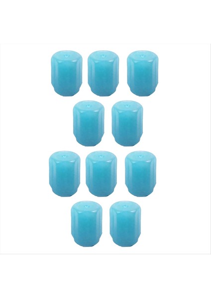 10 Adet Aydınlık Supap Gövdesi Kapağı Araba Lastiği Vana Kapağı Aydınlık Kişilik Motosiklet Elektrikli Araç Sensörü Parlak Mavi (Yurt Dışından)