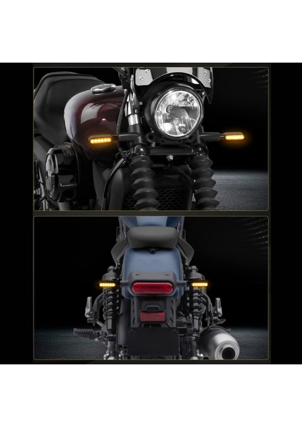 2 Adet Motosiklet Dinamik Dönüş Sinyalleri 6led Motosiklet Yanıp Sönen Göstergeleri Motosiklet Scooter Motosiklet Aksesuarları (Yurt Dışından) fırsatları