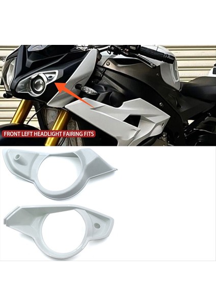 Motosiklet Ön Sol Far Surround Fairing Kaplumbağası Bmw S1000R 2015-2018 Kaporta Paneli Far Kapağı (Yurt Dışından) fiyatları