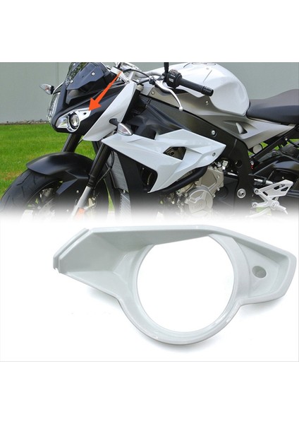 Motosiklet Ön Sol Far Surround Fairing Kaplumbağası Bmw S1000R 2015-2018 Kaporta Paneli Far Kapağı (Yurt Dışından) fırsatları
