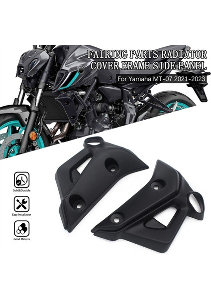 Yamaha Mt-07 2021-2024 Motosiklet Aksesuarları Için Motosiklet Radyatör Çerçevesi Yan Kaplama Paneli Kapağı (Yurt Dışından) fırsatları