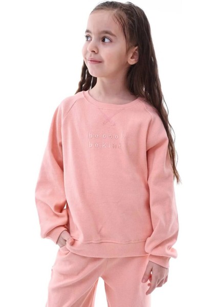 Kyex Kız Çocuk Alt Üst Kaşkorse Pamuklu Eşofman Takımı modelleri