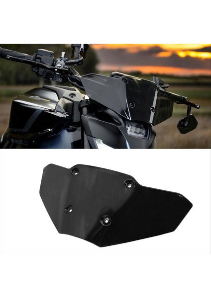 Motosiklet Rüzgar Deflektörü Kalkanı Ekran Cam Ön Cam Yamaha Mt-09 mt 09 MT09 2024 Aksesuarları (Yurt Dışından) indirimleri