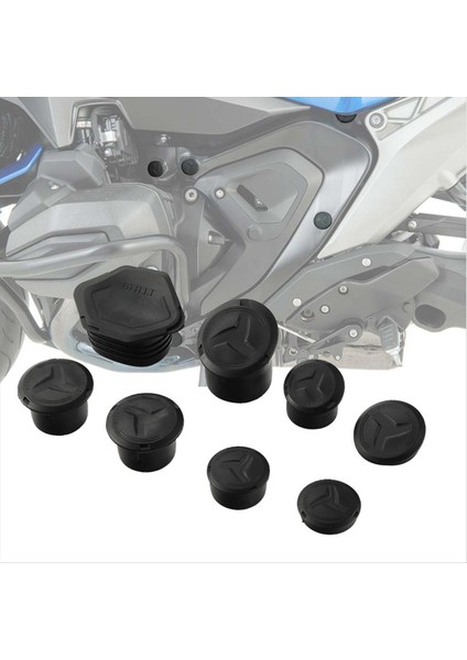 Bmw Için R1300GS 2023 + R1300GS Macera 2024 + Motosiklet Çerçeve Delik Kapatma Kapakları Fiş Dekoratif Çerçeve Kapağı Seti (Yurt Dışından) fırsatları