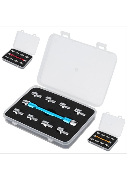 Motosiklet Kolu Konuştu Anahtarı Cnc Ingiliz Anahtarı Takımı 5.0-6.8 Uzunluk 93MM/3.7 In Çoğu Motosiklet Lastiği Tamir Anahtarı Mavi (Yurt Dışından) fiyatları