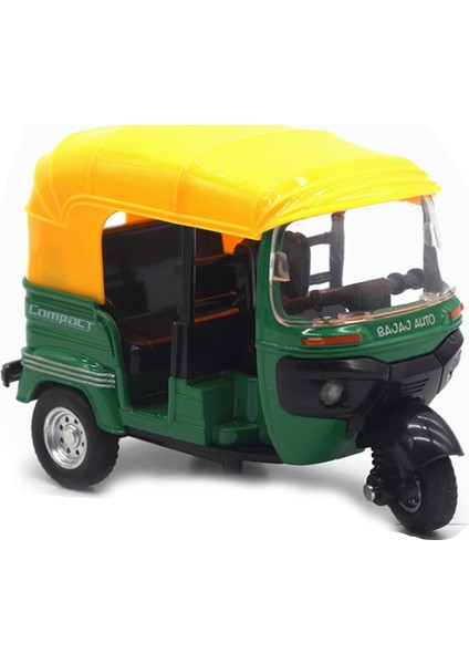 Yüksek Simülasyon Hint Üç Tekerlekli Bisiklet Arabalar Oyuncak Hindistan Geri Çekin Işık Ses Oyuncak Motosikletler Araba Çocuklar Için Çocuk Hediyeler, Yeşil (Yurt Dışından) modelleri