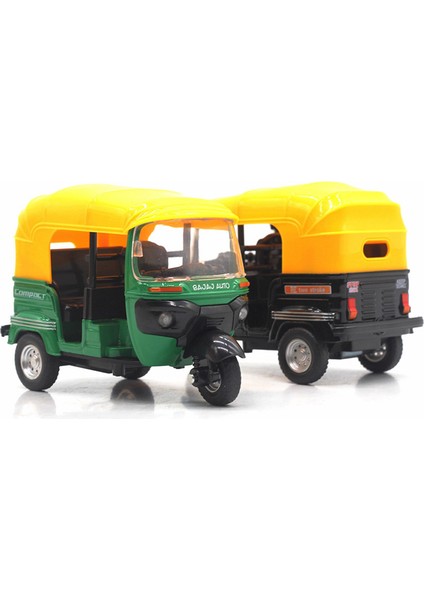 Yüksek Simülasyon Hint Üç Tekerlekli Bisiklet Arabalar Oyuncak Hindistan Geri Çekin Işık Ses Oyuncak Motosikletler Araba Çocuklar Için Çocuk Hediyeler, Yeşil (Yurt Dışından) indirimleri