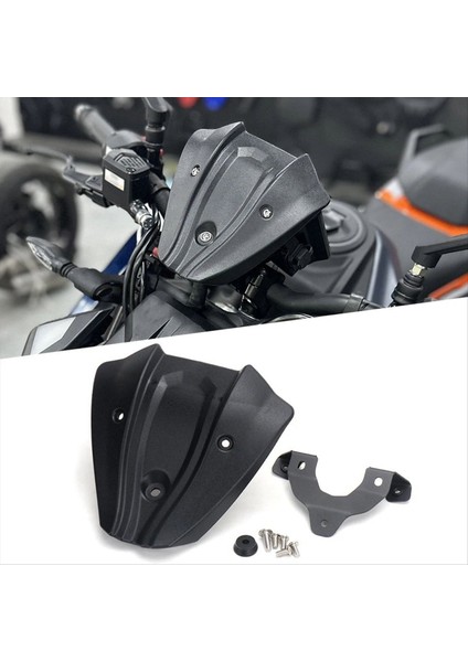 Motosiklet Spor Cam Ön Cam Rüzgar Deflector Viser Visor 390 Duke 390 Duke 390 Duke 390 Duke 2024 (Yurt Dışından) fırsatları