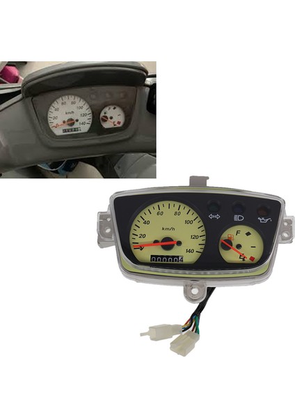 Yamaha BWS100 4VP Motosiklet Scooter Gösterge Montajı Motosiklet Gösterge Hız Ölçer 140KM (Yurt Dışından) modelleri