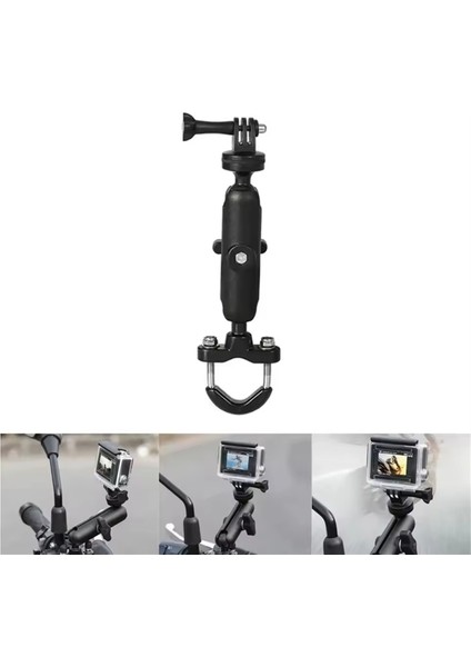 Gopro Hero8/7/6/5/4+ Osmo Aksiyon Kameraları Için 360° Dönebilen Motosiklet Gidonuna Monte Edilebilen Alüminyum Tutucu Bisiklet Braketi (Yurt Dışından) fiyatları