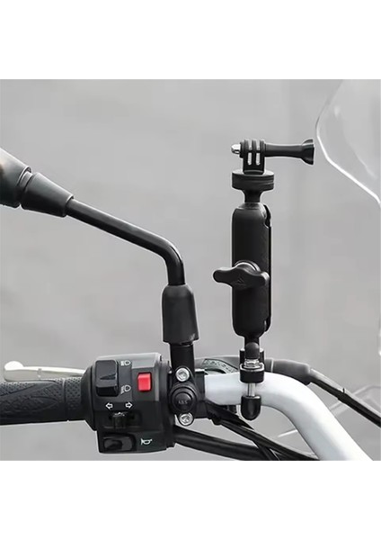 Gopro Hero8/7/6/5/4+ Osmo Aksiyon Kameraları Için 360° Dönebilen Motosiklet Gidonuna Monte Edilebilen Alüminyum Tutucu Bisiklet Braketi (Yurt Dışından) indirimleri