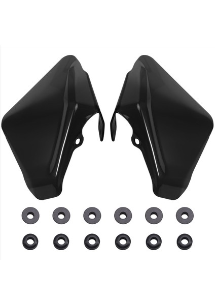 Motosiklet Yan Bmw Için Rüzgarlık R1300GS R 1300 Gs Macera R1300 Gsa Yan Deflector Rüzgar Siyah (Yurt Dışından)