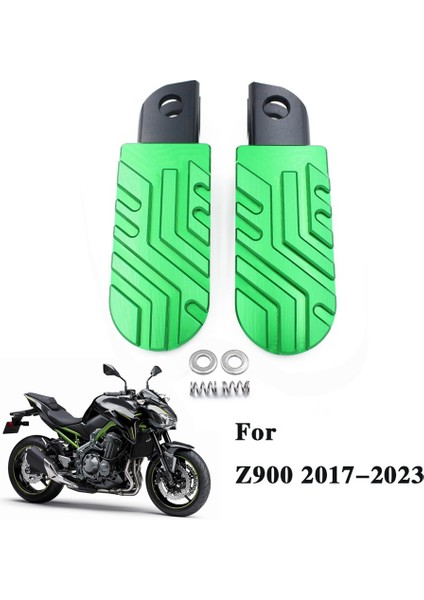 Motosiklet Aksesuarları Sürücü Ön Ayak Peg Footrests Pedallar Kawasakı Z900 Z650 2017-2023 Z750 Z800 (Yurt Dışından) fırsatları
