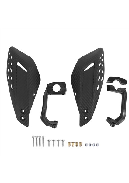 Motosiklet Rüzgar Geçirmez Gidon Evrensel 7/8 Inç 22MM Kolu Koruyucu Kalkan Motosiklet Motocross Scooter (Yurt Dışından) fiyatları