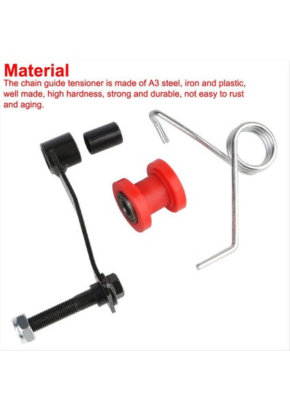 Aksesuar Motosiklet Parçaları Yedek Parça Ayarlayıcı Makaralı Zincir Kılavuzu Atv 110 125 150 200 250CC Gergi Değiştirme (Yurt Dışından) fiyatları