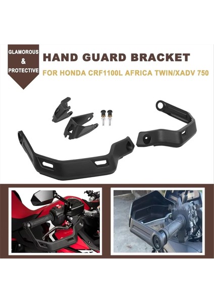 Motosiklet Handguard Gidon Braketi Cam Koruyucu Honda CRF1100L Afrika E N E N E N E N E N E N E N E N E N E Macera Spor Xadv 750 (Yurt Dışından) fiyatları