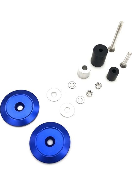 Çerçeve Delik Kapağı Kapağı Suzukı GSX-S1000 2016-2020 GSX-S1000GT 2022 Katana 2019-2022 Motosiklet Fişi Kapağı Mavi (Yurt Dışından)