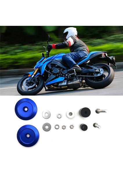 Çerçeve Delik Kapağı Kapağı Suzukı GSX-S1000 2016-2020 GSX-S1000GT 2022 Katana 2019-2022 Motosiklet Fişi Kapağı Mavi (Yurt Dışından) modelleri