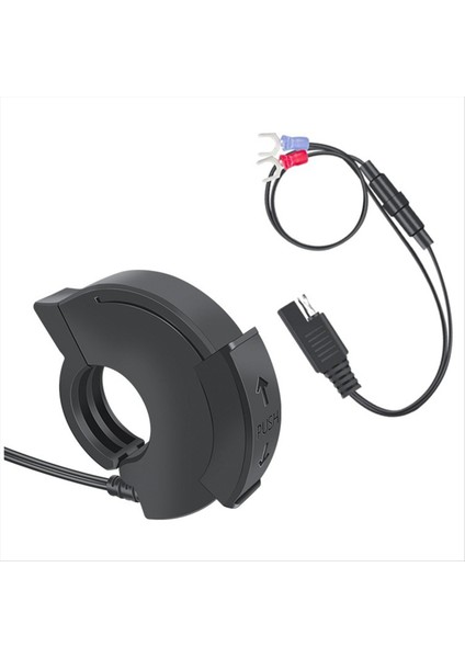 Pd Qc3. 0 Motosiklet USB Hızlı Şarj Moto Gidon Su Geçirmez Tip-C Portu Soketli Konnektör Anahtarı ile 12-24V (Yurt Dışından)