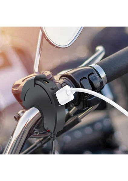 Pd Qc3. 0 Motosiklet USB Hızlı Şarj Moto Gidon Su Geçirmez Tip-C Portu Soketli Konnektör Anahtarı ile 12-24V (Yurt Dışından) fiyatları