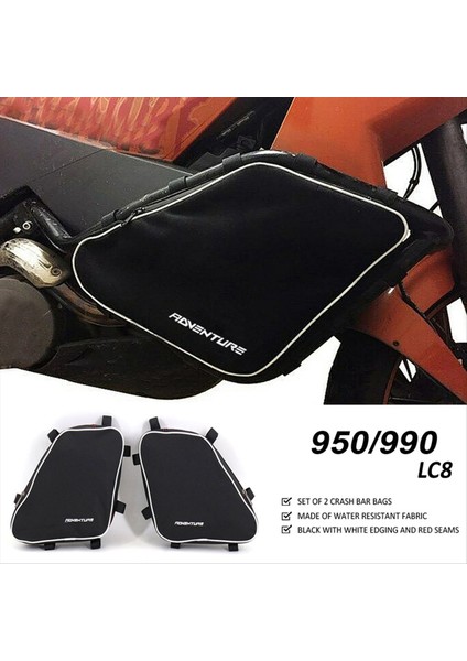 Motosiklet Tampon Çanta Su Geçirmez Saklama Torbaları Tamir Alet Çantası Ktm 950/990 Macera Lc8 Koruma Çubuğu Çanta (Yurt Dışından) fırsatları