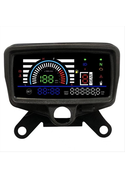 Motosiklet Dijital Enstrüman Gerilim Efı Hızlı Yağ Seviyesi Dijital Ekran Için CG150-CG150 (Yurt Dışından)