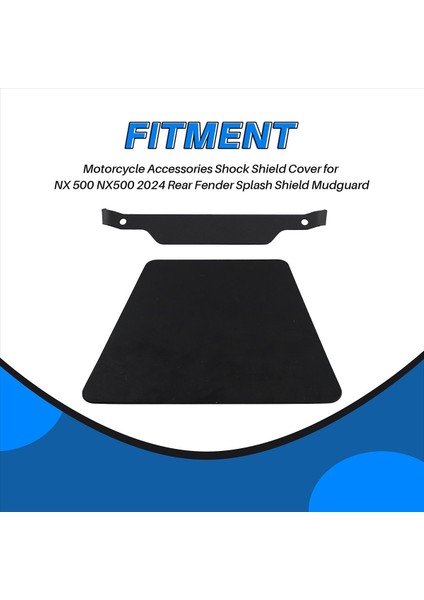 Motosiklet Aksesuarları Şok Kalkanı Kapak Için Honda Nx 500 NX500 2024 Arka Çamurluk Sıçrama Kalkanı Çamurluk (Yurt Dışından) indirimleri