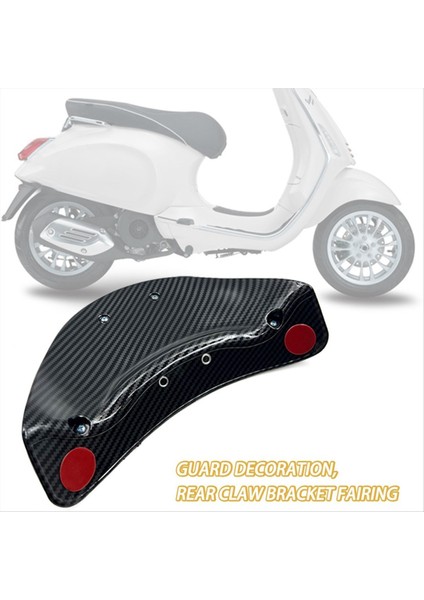 Motosiklet Arka Kuyruk Kanat Kapak Dekorasyon Koruma Arka Kuyruk Kanat Fairing Sprint Primavera 150 2013-2023 Karbon Fiber (Yurt Dışından) indirimleri
