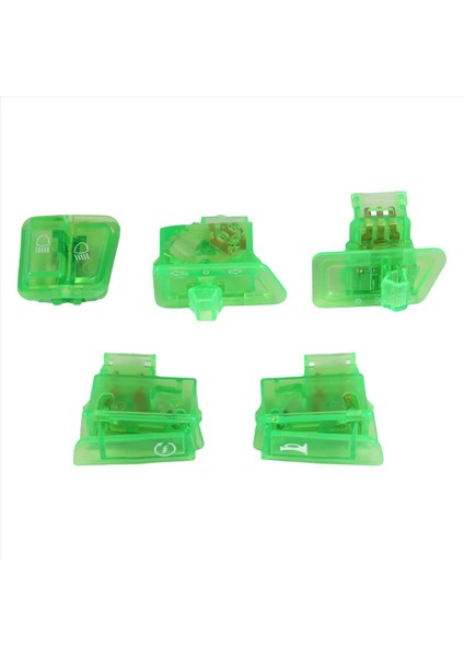 Motosiklet Dönüş Sinyali Anahtarı Uzak ve Yakın Işık Korna Düğmesi Scooter Gy6 50CC 125CC 150CC Honda Dıo AF17 AF18 Yeşil (Yurt Dışından)