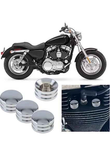 4 Adet Motosiklet Bujileri Motor Vidası Topper Kapak Fit Sportster Için XL883 XL1200 Kam Büyük E N E N E N E N E N E N E N E N E N E 15MM Kafa Cıvata Kapakları (Yurt Dışından) fiyatları