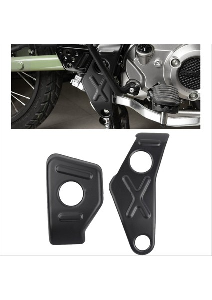 Motosiklet Krom Çerçeve Yan Kapakları Koruma Topuk Plaka Honda Avcısı Yavru CT125 2020-2023 JA55 JA65 (Yurt Dışından) fiyatları