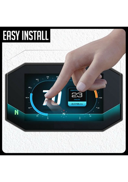 Motosiklet Ekranı Koruyucu Sticker Enstrüman Ekran Filmi Pano Koruma Moto Guzzı Stelvıo V100 2024 2025 (Yurt Dışından) fiyatları