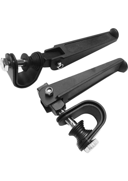 Motosiklet Footrest Katlanır Tampon Ayakliklari Footpeg Braketi Harley-Davidson Honda Suzuki B (Yurt Dışından)