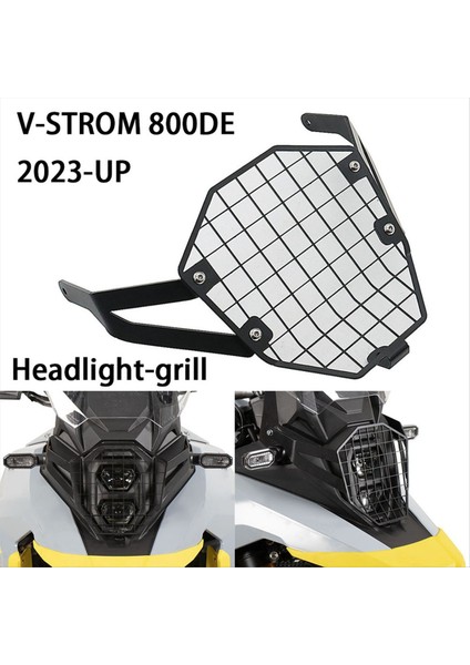 Motosiklet Far Başkanı Işık Guard Koruyucu Kapak Koruma Izgarası Suzuki V-Strom 800DE 2023 (Yurt Dışından) fiyatları