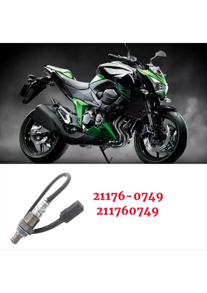 21176-0749 Motosiklet Oksijen Sensörü Lambda Probu Egzoz Sensörü Kawasaki 2013-2016 Için Er-6n Z800 ZR800ADS 211760749 (Yurt Dışından) modelleri