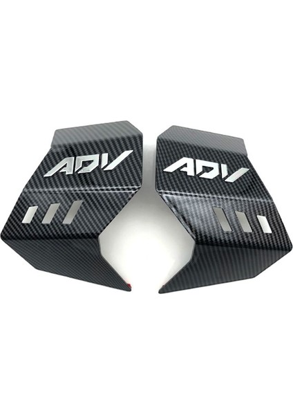 Motosiklet Yan Spoiler Yan Rüzgar Ön Kaporta Koruyucu Kanat Kapak Honda Adv 160 2023 2024, Abs Karbon Fiber (Yurt Dışından) fiyatları