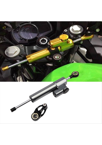 Motosiklet Yönü Damperi Direksiyon Sabitleyici Güvenlik Kontrolü Yamaha Honda Suzuki Ducati Kawasaki Titanyum (Yurt Dışından) indirimleri