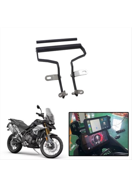 Motosiklet Telefon Tutucu Navigasyon Montaj Braketi Kaplan 900 Gt / Ralli Pro 2024 2025 Aksesuarları (Yurt Dışından) fiyatları