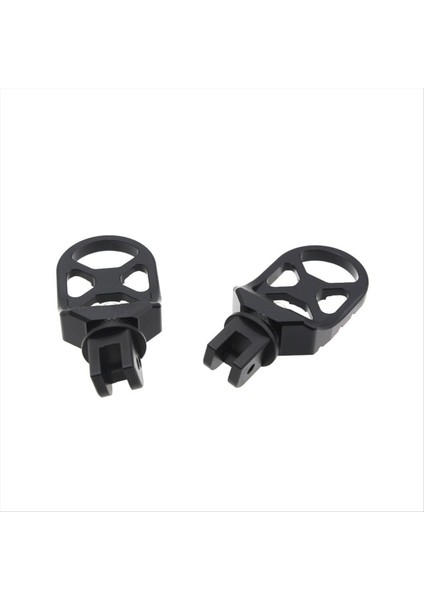 Motosiklet Ayarlanabilir Ön Footrest Arka Footrest Dönebilen Ayak Istirahat Footpeg Ducati Scrambler 400 800 1100(SIYAH) (Yurt Dışından)