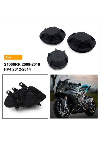 Motosiklet Farları Arka Kapak Su Geçirmez Kapak Bmw S1000RR 2009-2018 Hp4 2012-2014 (Yurt Dışından) indirimleri