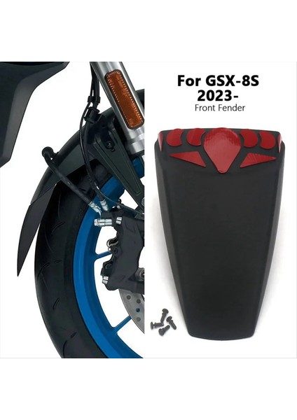 Motosiklet Aksesuarları Ön Çamurluk Uzatma Motor Çamurluk Suzukı Gsx - 8s GSX8S Gsx 8s Gsx-8s 2023 2024 (Yurt Dışından) modelleri