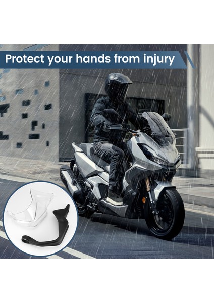 Motosiklet Aksesuarları Handguard Honda Adv 150 ADV150 Adv 160 El Koruması Uzatma Kolu Cam Şeffaf (Yurt Dışından) indirimleri