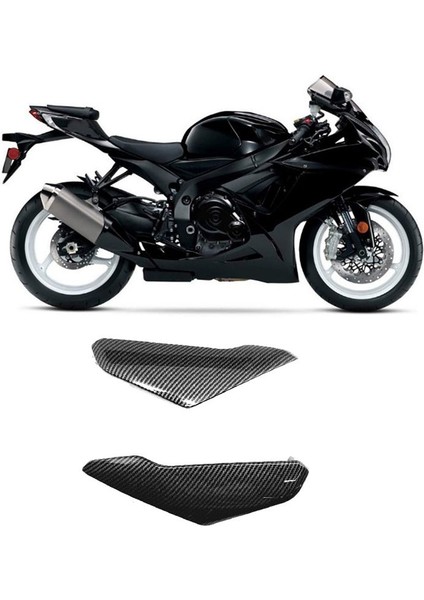 Motosiklet Gaz Tankı Yan Ayar Kapağı Fairing Suzuki Gsxr 600 750 2004-2005 Için Motosiklet Aksesuarları (Yurt Dışından) fiyatları